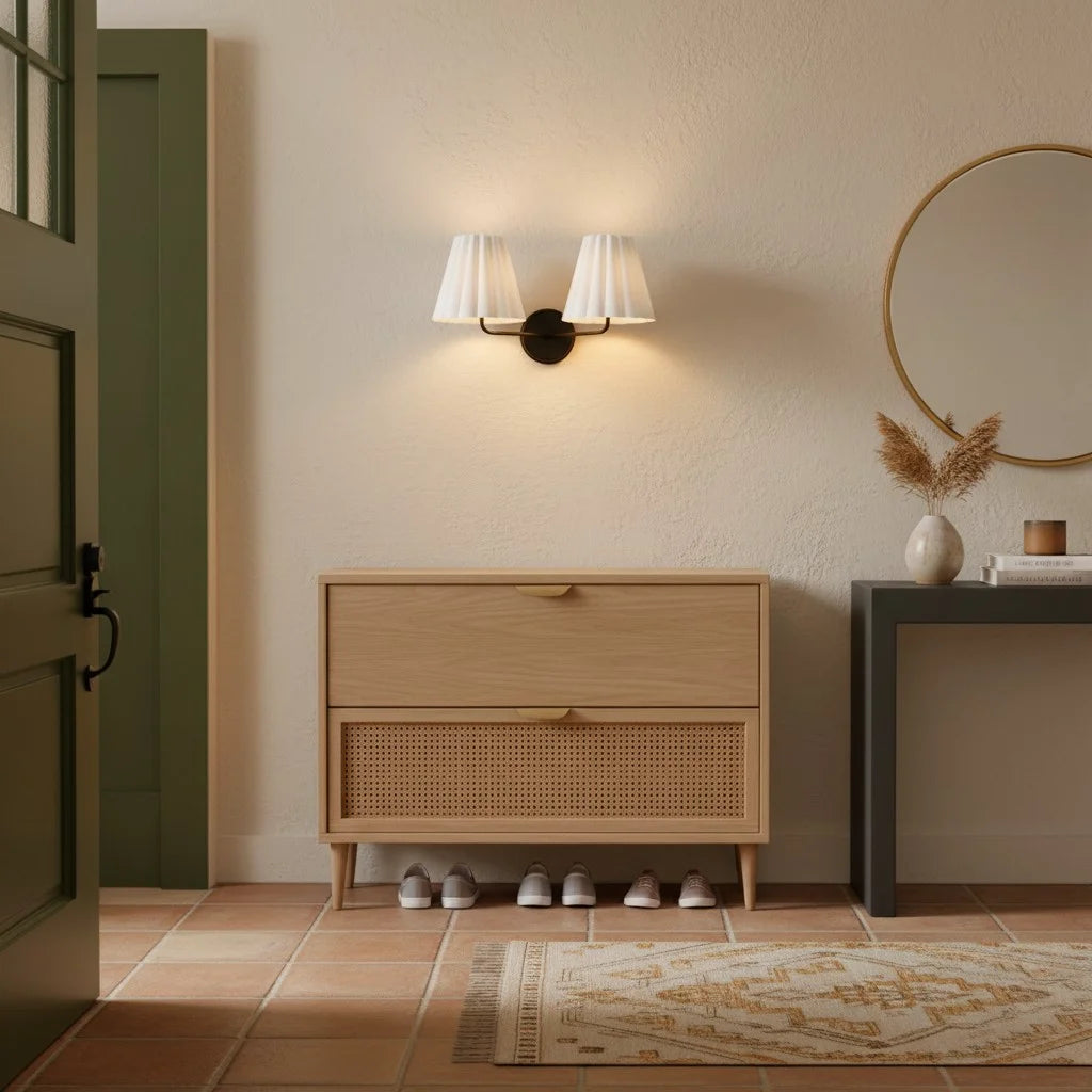 Aplique de pared cónico de tela de lino con textura minimalista Kaiya23.webp__PID:49ef14c1-374f-437b-9918-0b1ac79d2d92