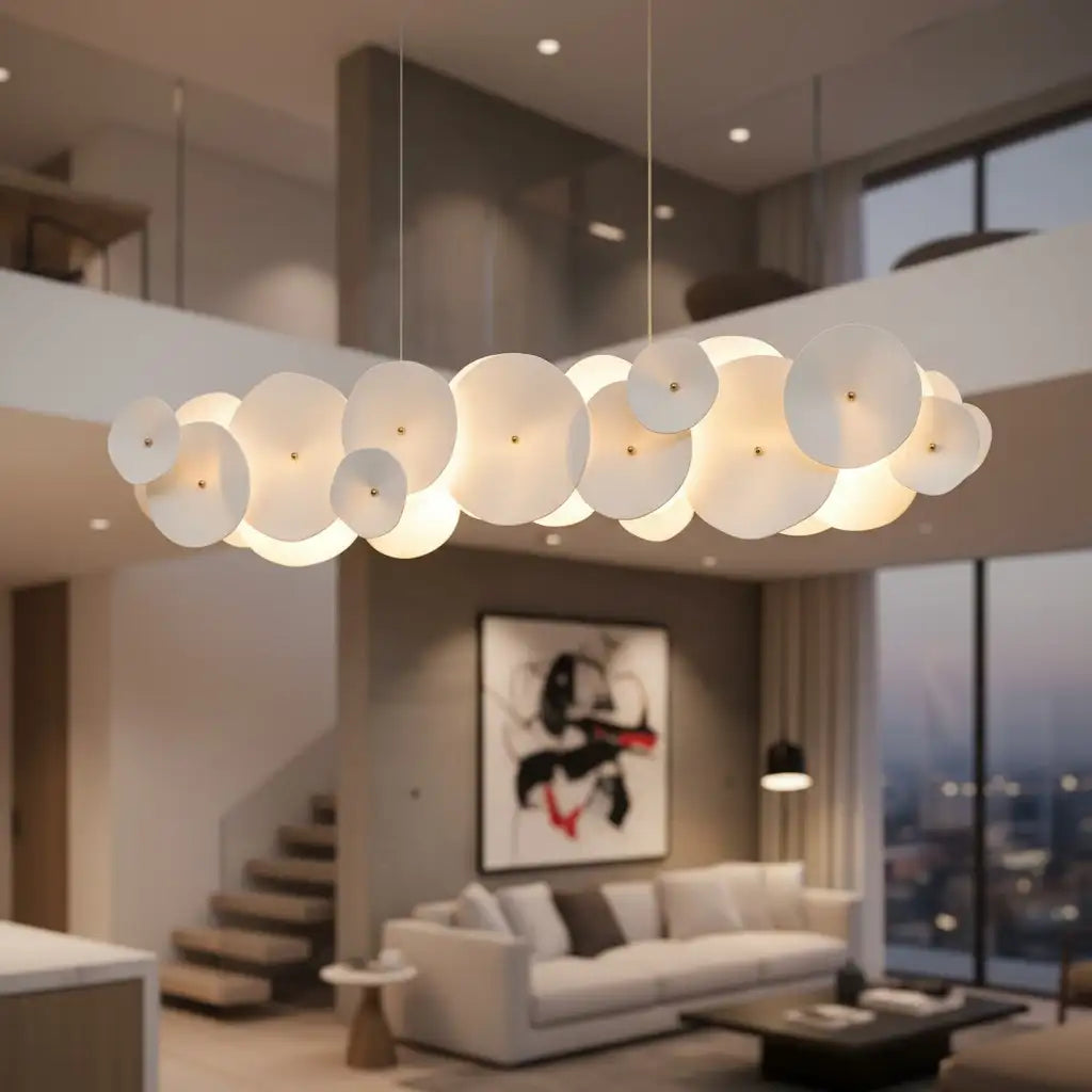 Lustre LED rond linéaire moderne en céramique Stalyn1.webp__PID:577acf85-feeb-49c1-8521-b290a86aa336