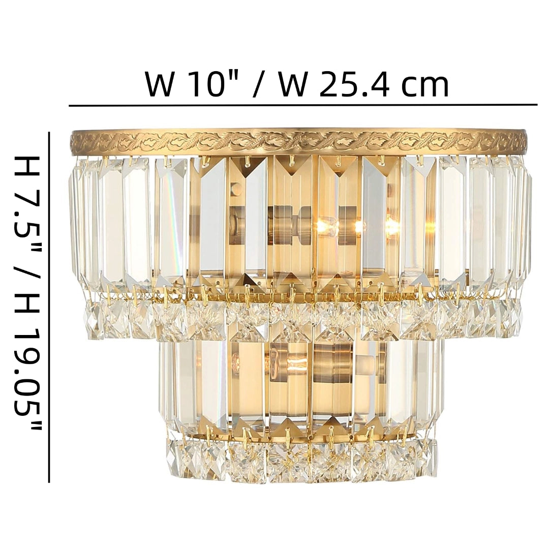 Sterling Vintage Kristallglas-Wandleuchte Größe.webp__PID:b5f276e4-ffd8-4de4-a507-f90a19865d5f