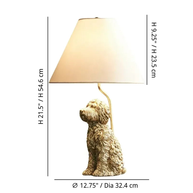 Lampada da tavolo Mirel in tessuto vintage a forma di animale in metallo size1.webp__PID:1025be39-aeca-4e8f-b7c2-382e14abb880