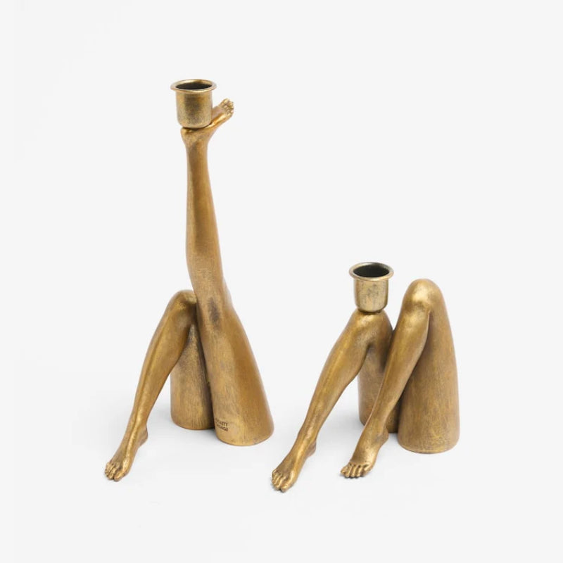 Diana Retro Art Kick Leg Gold Candle Holder 11.webp__PID:09f9dcb8-dcae-4567-b42a-4a1f3671db0a