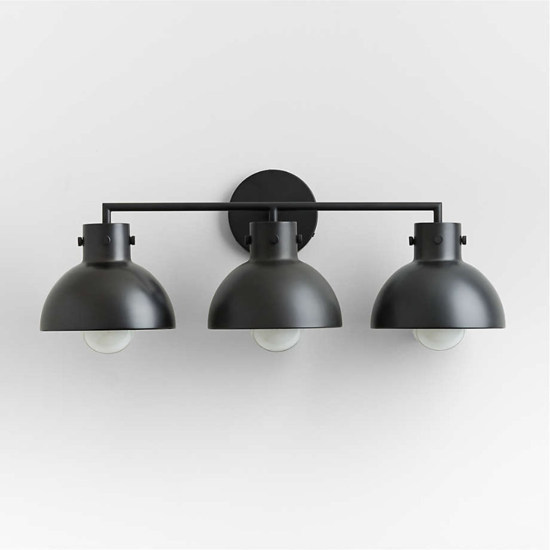 imageye___-Applique da parete Jasper industriale in vetro con sfera di metallo nero nero.webp__PID:3a1822f8-ea67-4333-a2ee-7ac83094297e