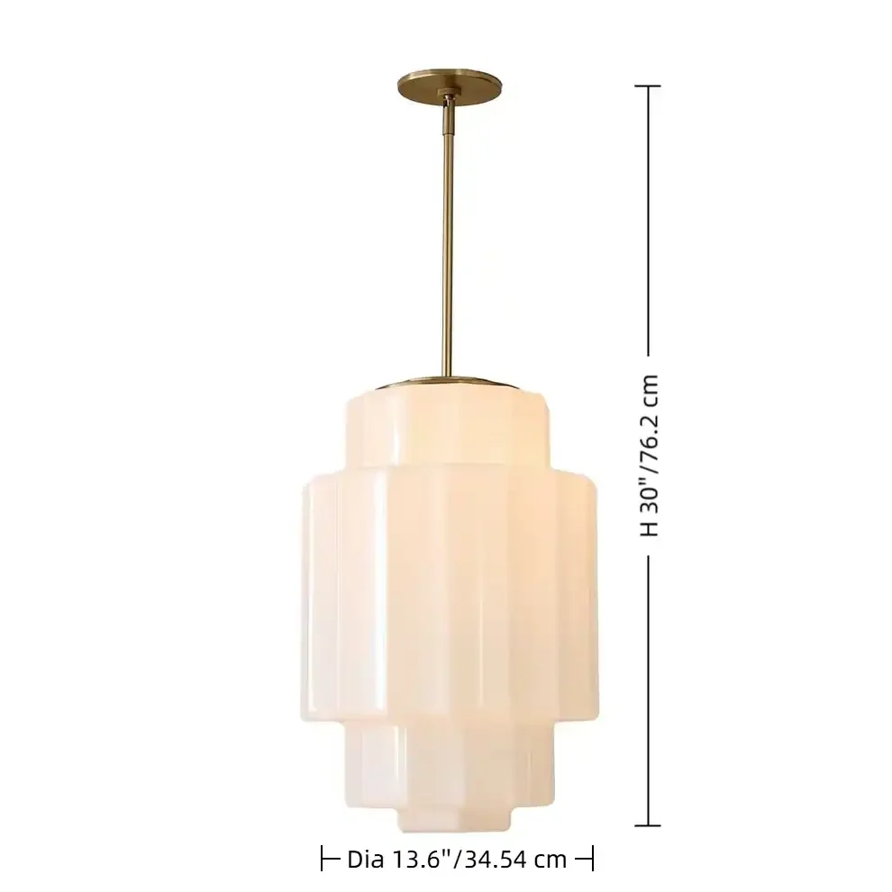 Antique Brass Tiered Opal White Glass Pendant Light (4).webp__PID:06025009-5e26-42cf-ab75-3115025b0667