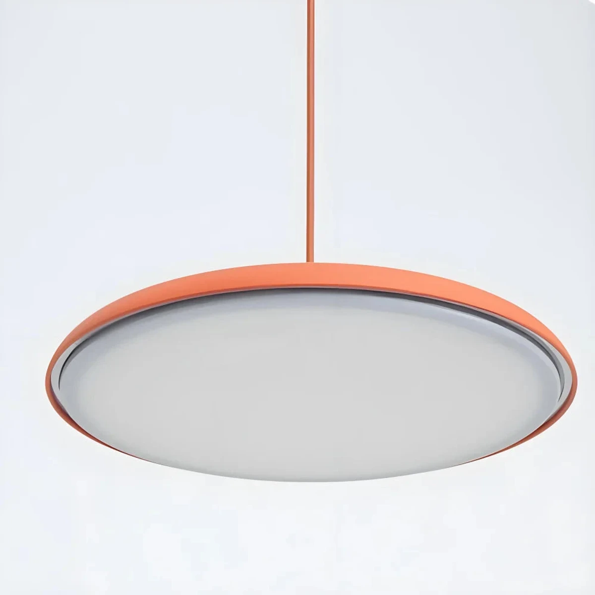 Orange Lucian pendant switched off