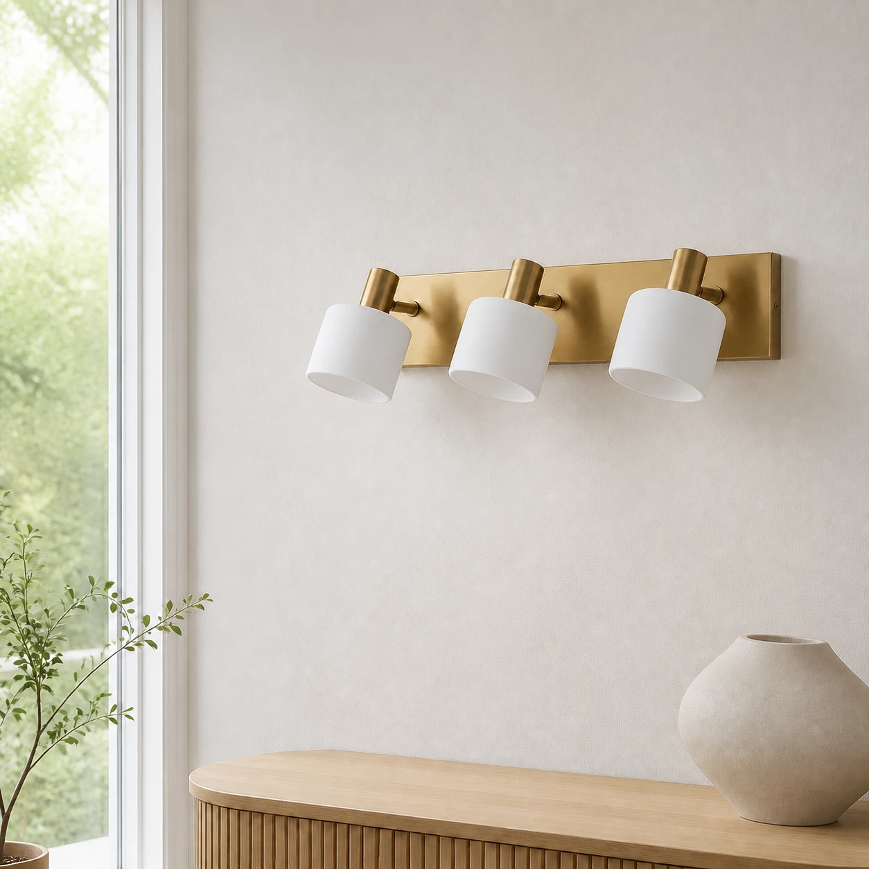 Eucrante porcelain wall sconce image 9