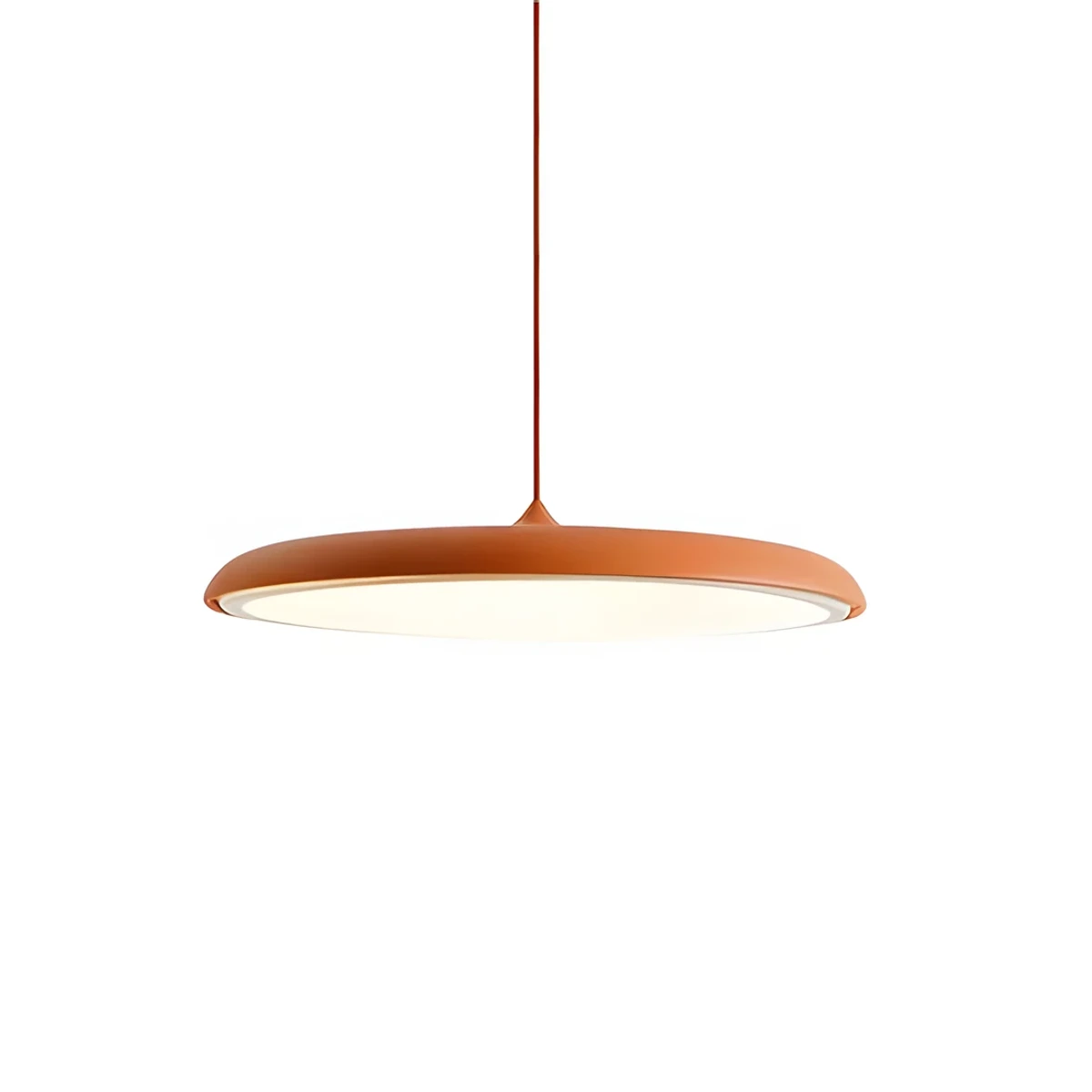 Orange Lucian Scandinavian pendant light