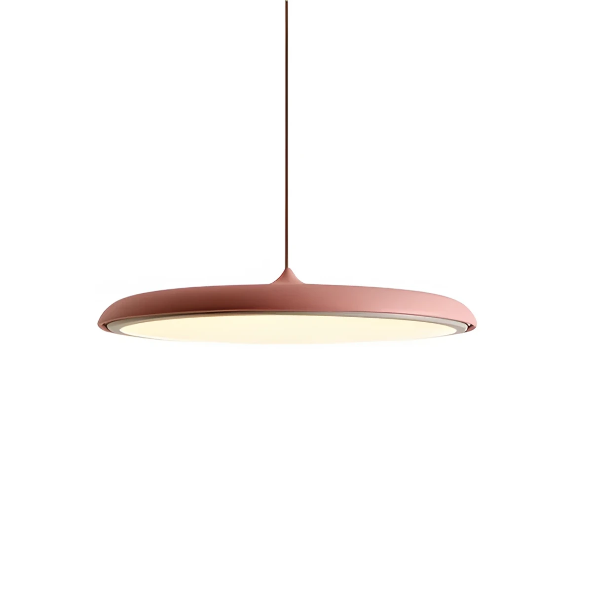 Pink Lucian Scandinavian pendant light