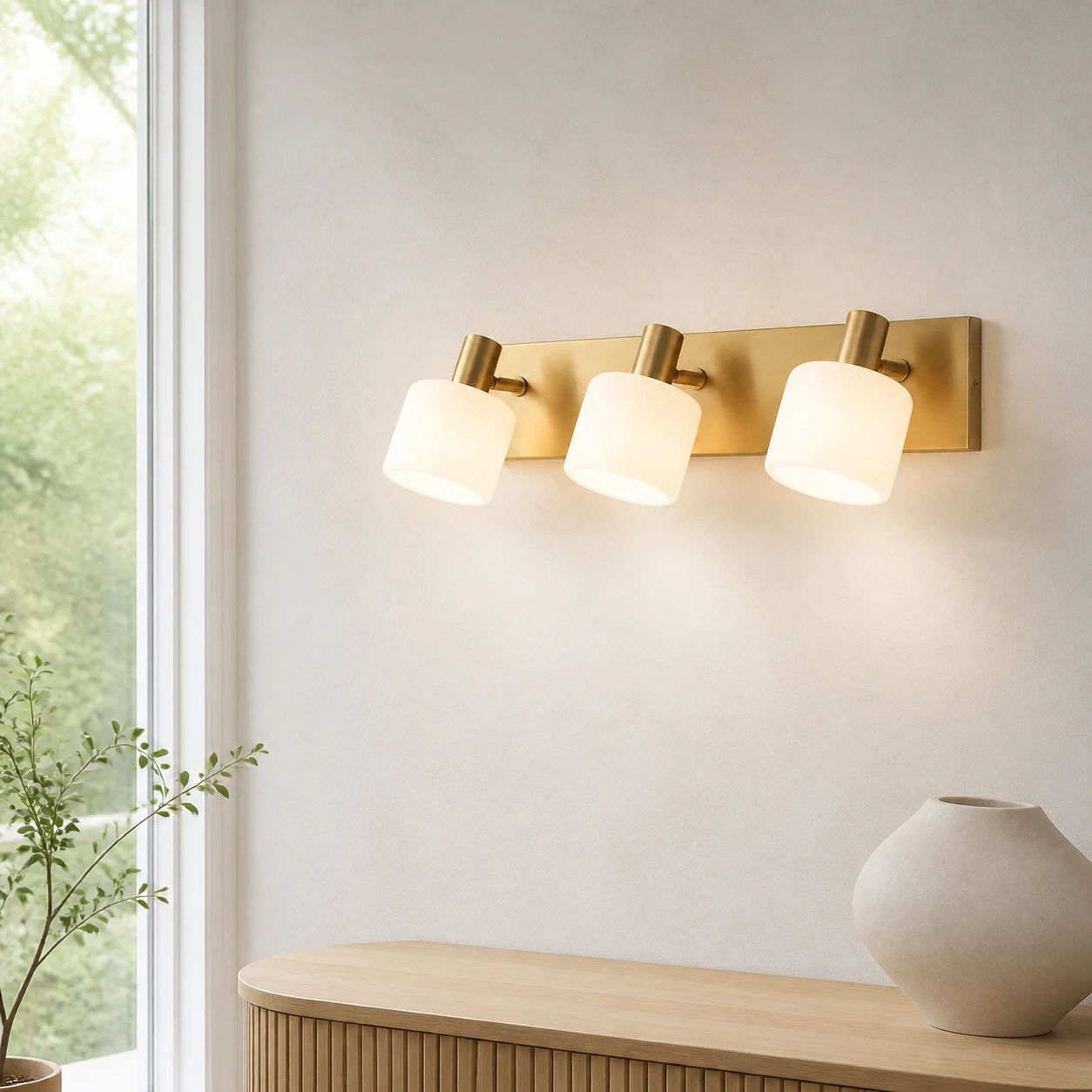 Eucrante porcelain wall sconce image 8