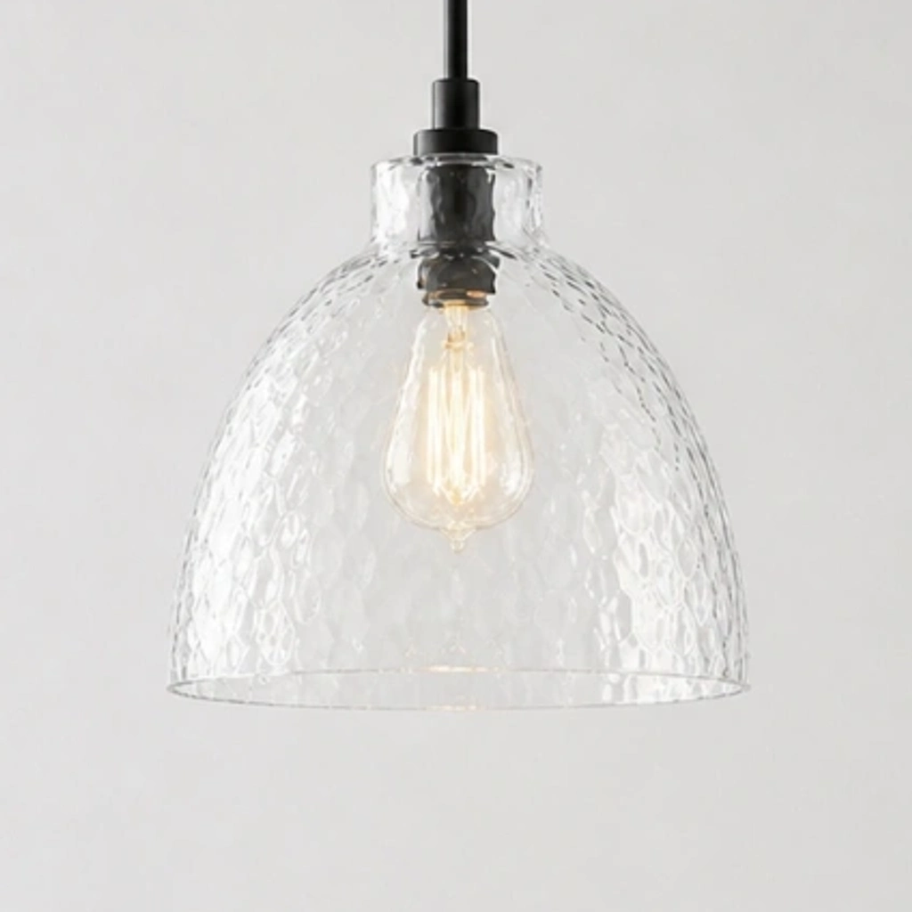 Bulb and lower rim on white