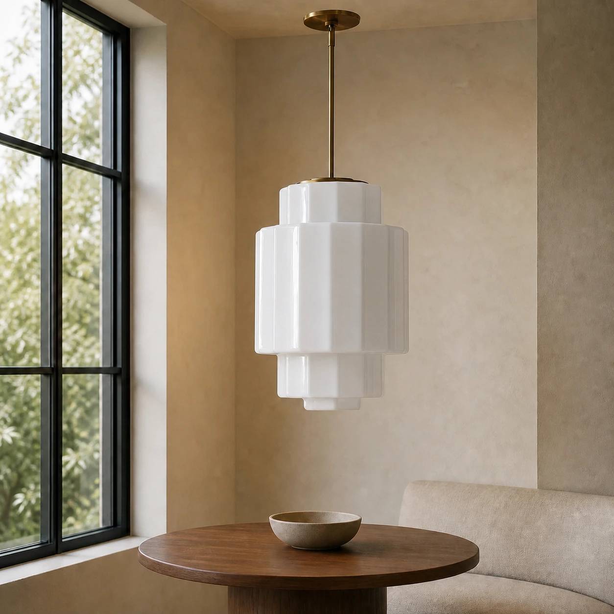Antique_Brass_Tiered_Milk_Glass_Pendant_Light_12.webp__PID:72f55703-015f-40ad-a50d-41816942d0de