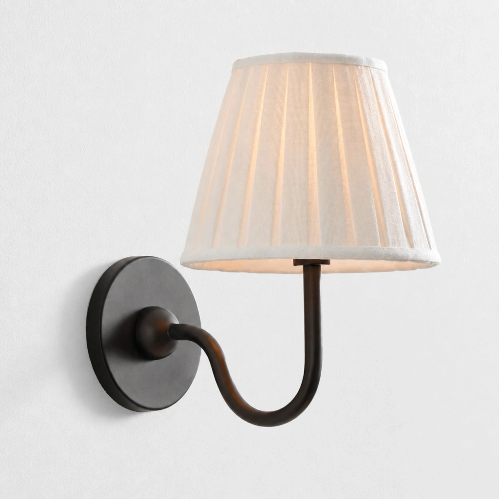 Antique Bronze 1 Head Eosphine wall light