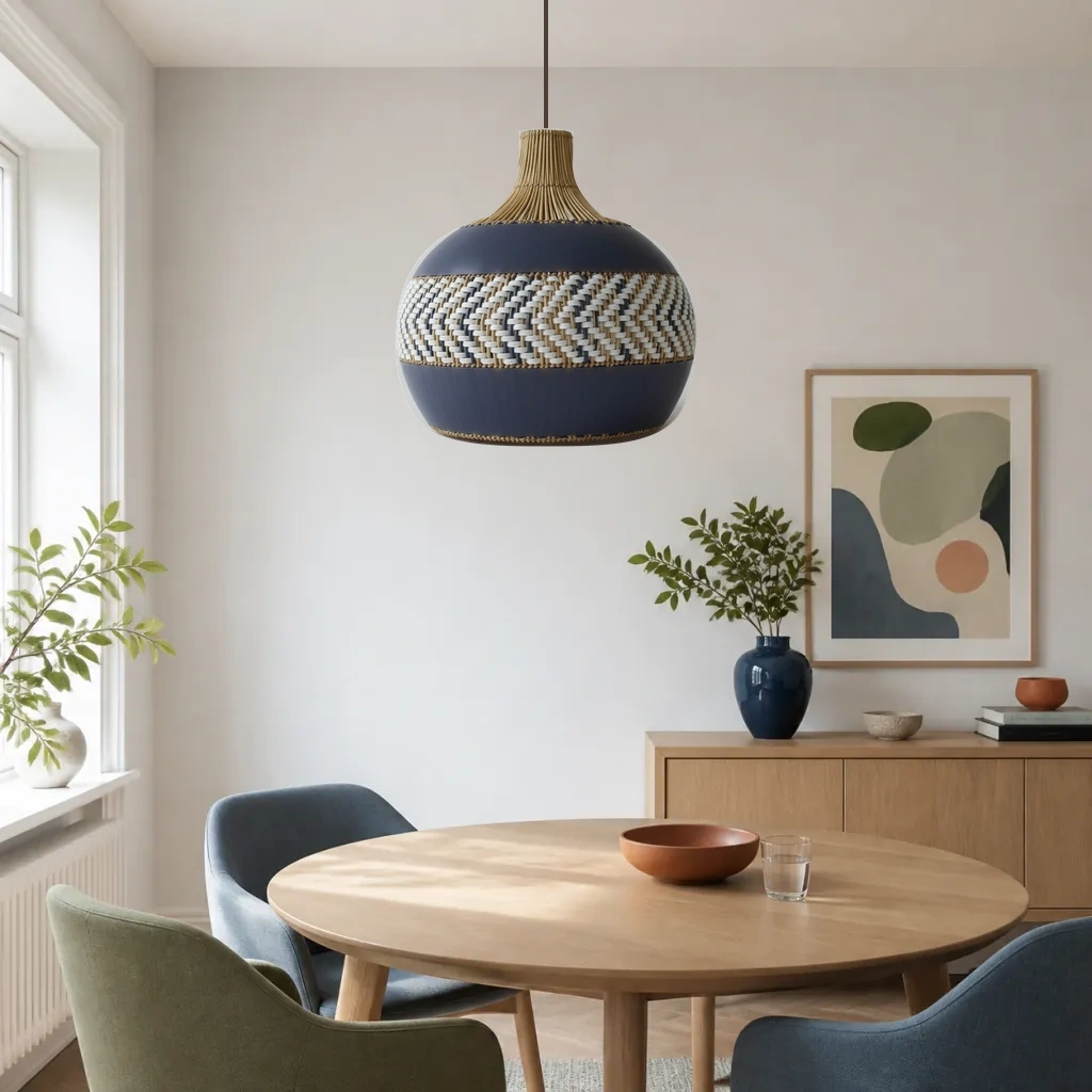 Porcelain flush mount lifestyle scene