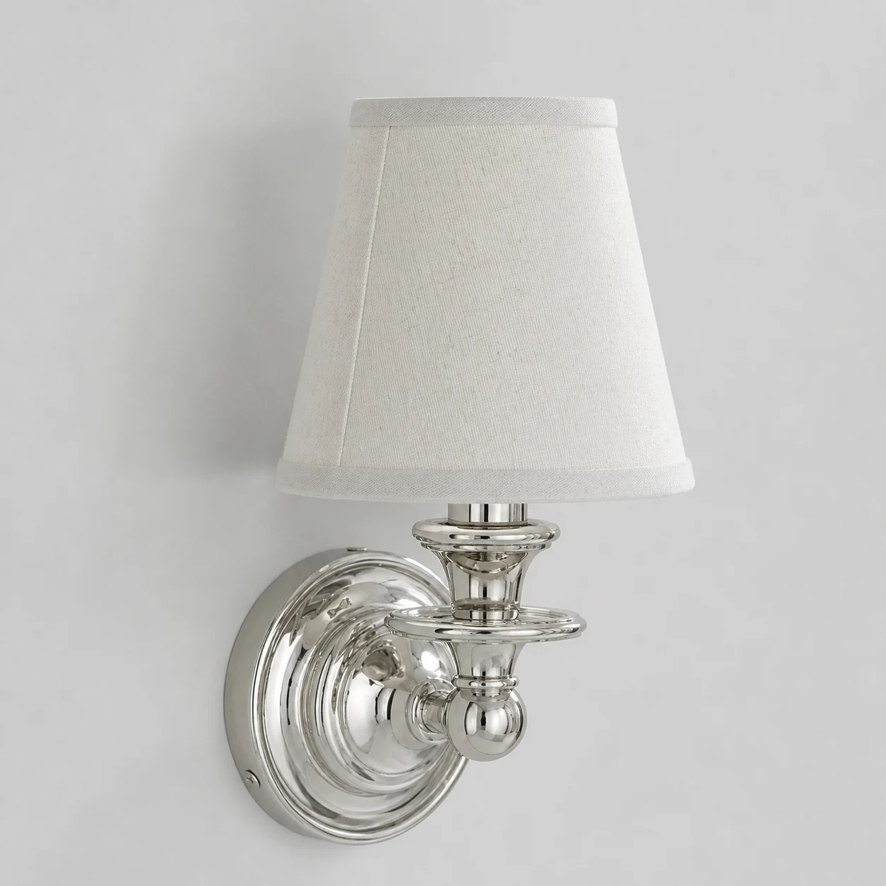 Dryadis linen shade seam and edge detail