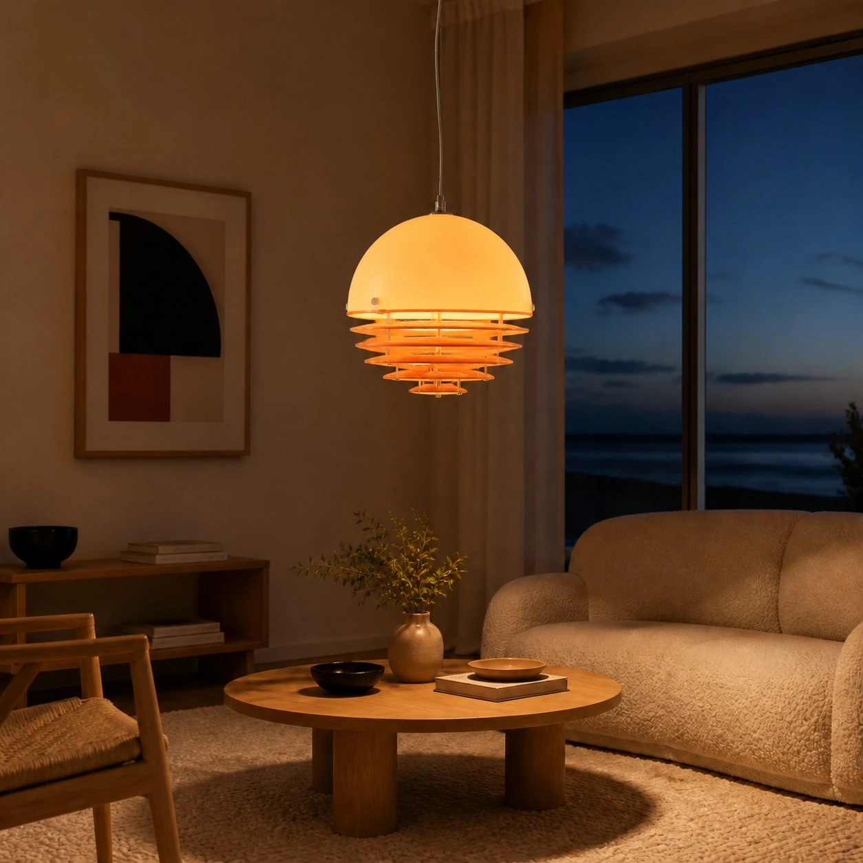 Soft ambient lighting