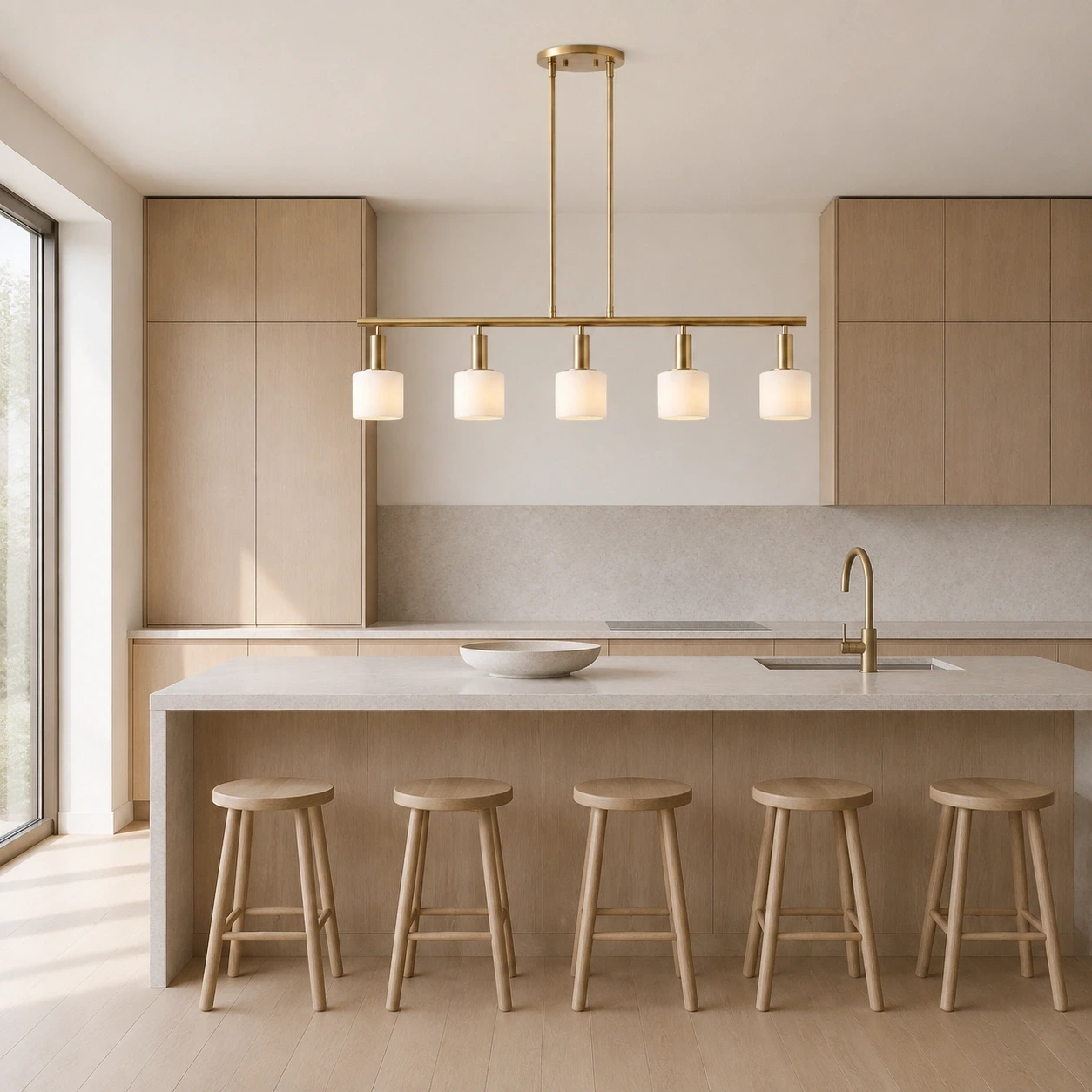 Medium chandelier view