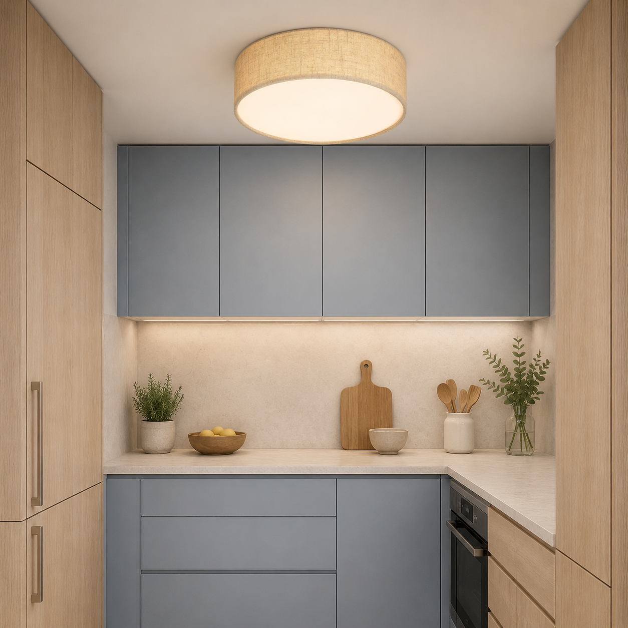 scene kitchen flax