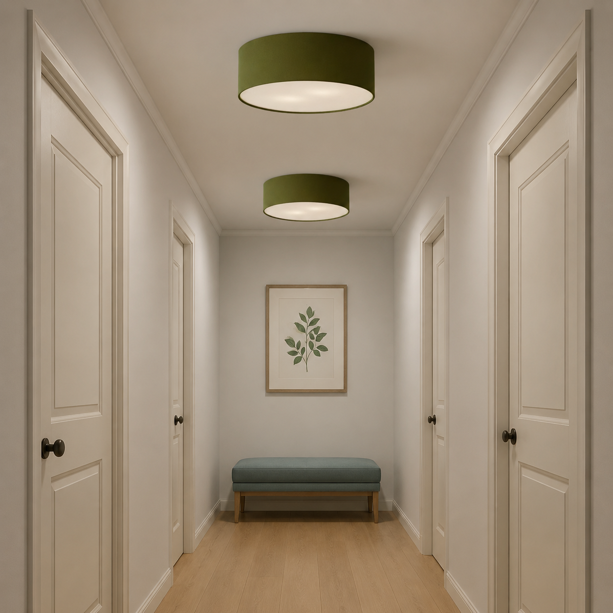 scene corridor green