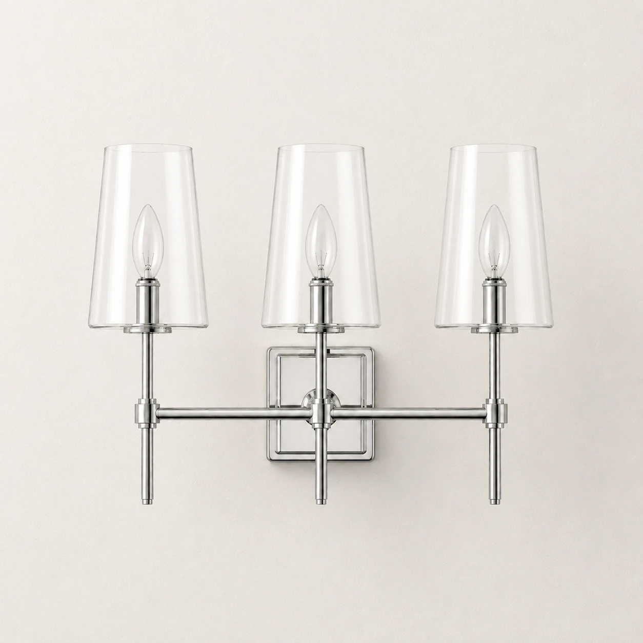 Yve Modern Glass Wall Sconce sku