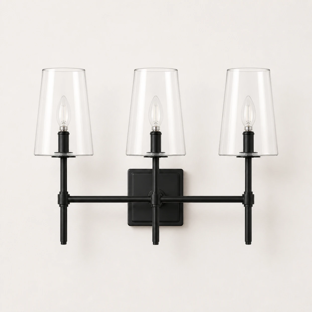 Yve Modern Glass Wall Sconce sku