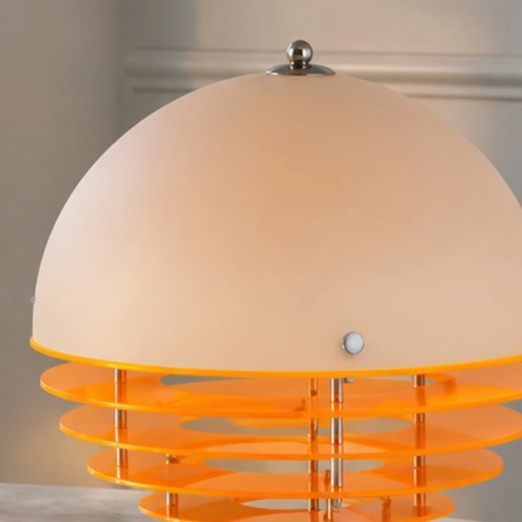 Hugo Bauhaus Sunset Glass Table Lamp