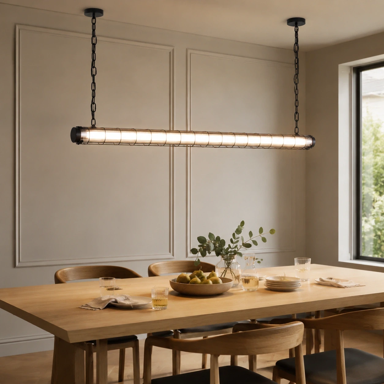 Artisan linear chandelier image 2