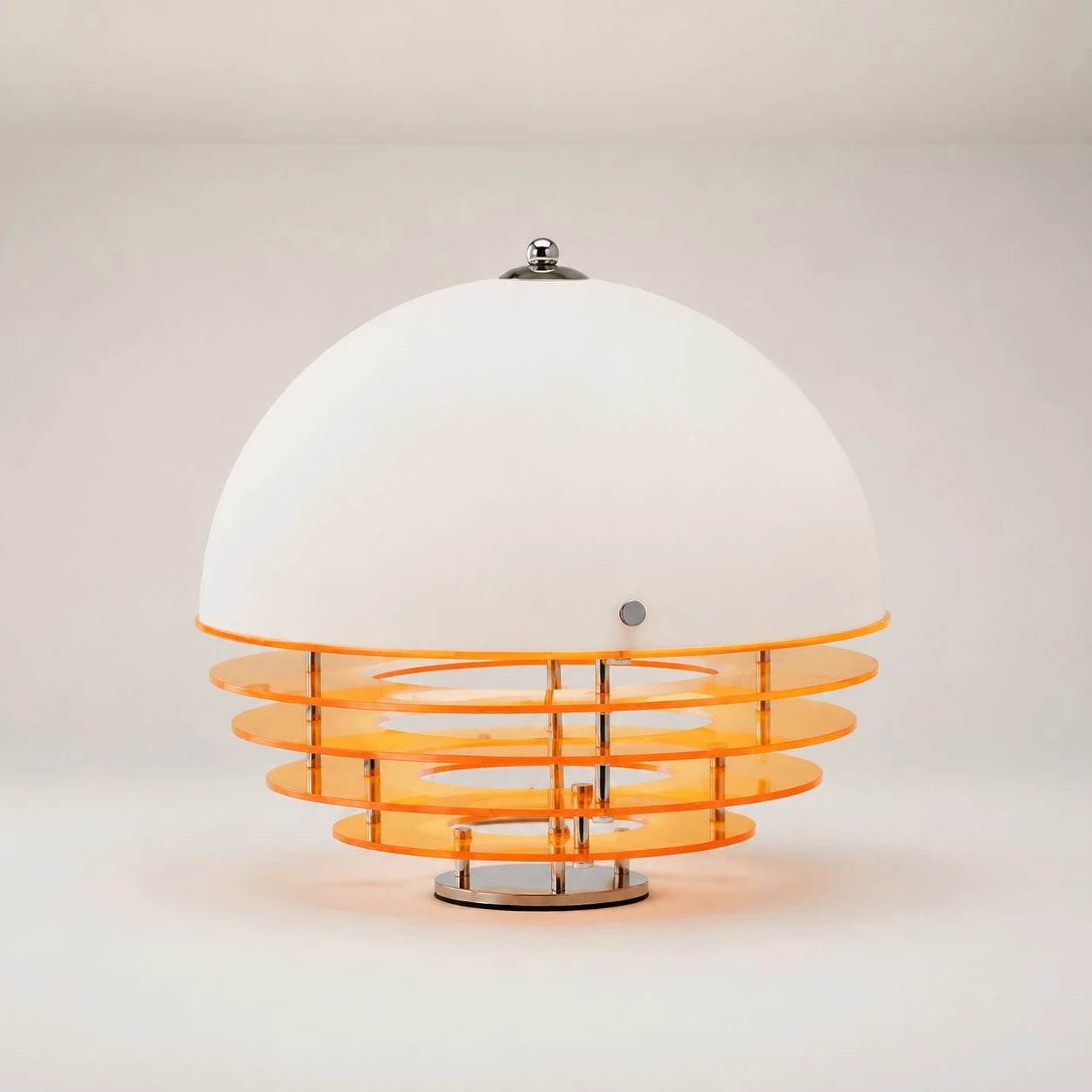 Hugo Bauhaus Sunset Glass Table Lamp