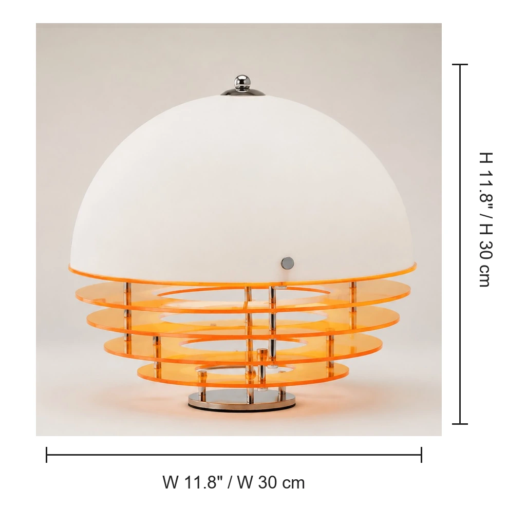 Hugo lamp dimensions