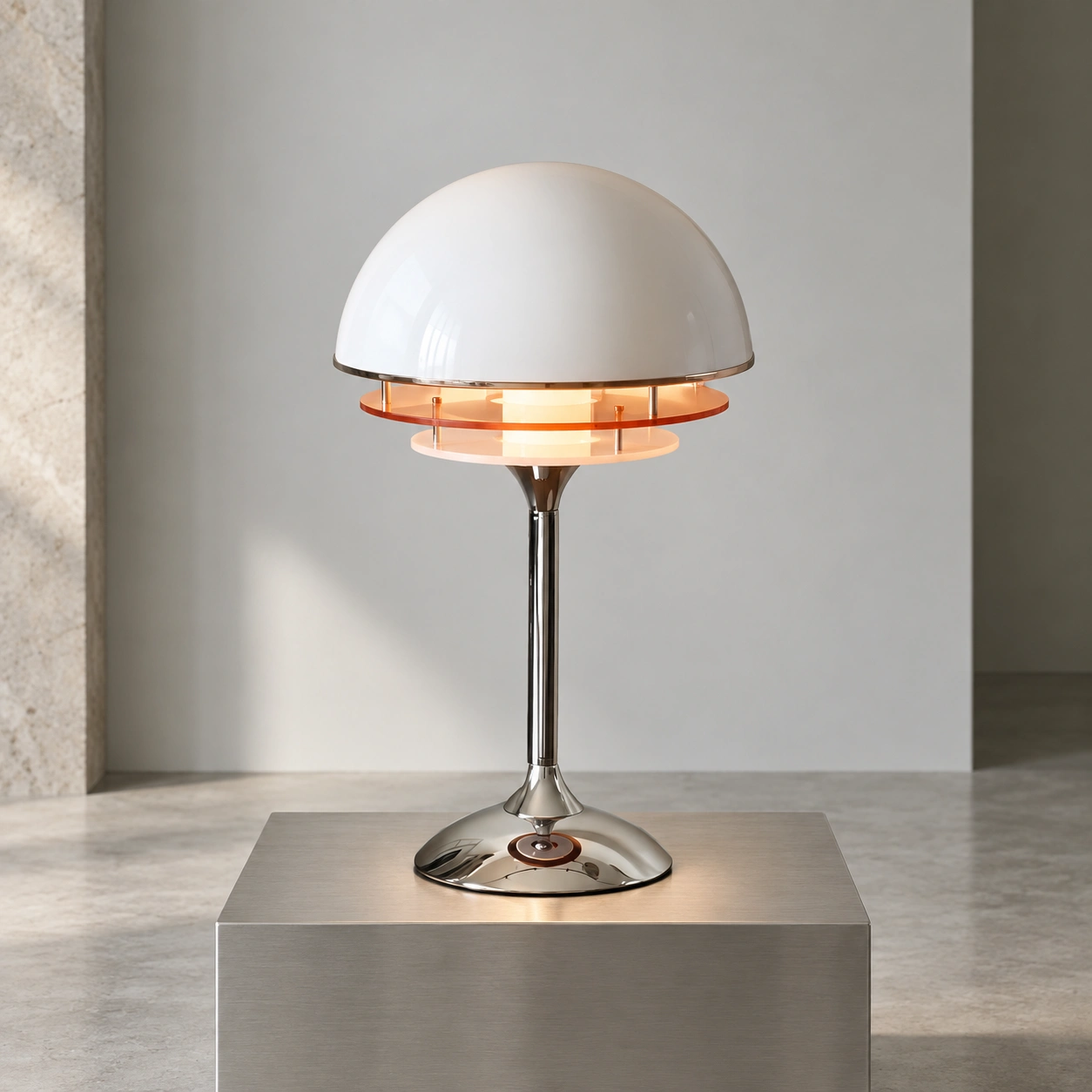 White Hugo lamp