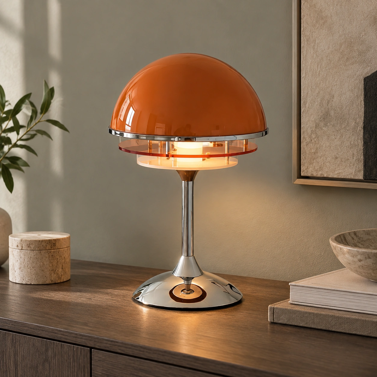 Orange Hugo lamp