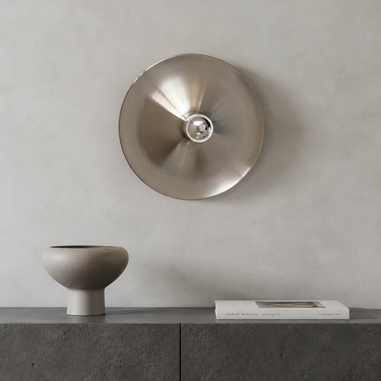 Orson Bauhaus Disc Wall & Ceiling Light lifestyle view 1