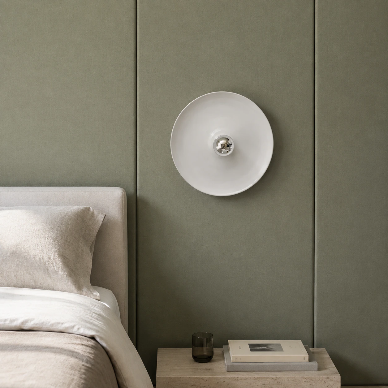 Orson Bauhaus Disc Wall & Ceiling Light lifestyle view 3