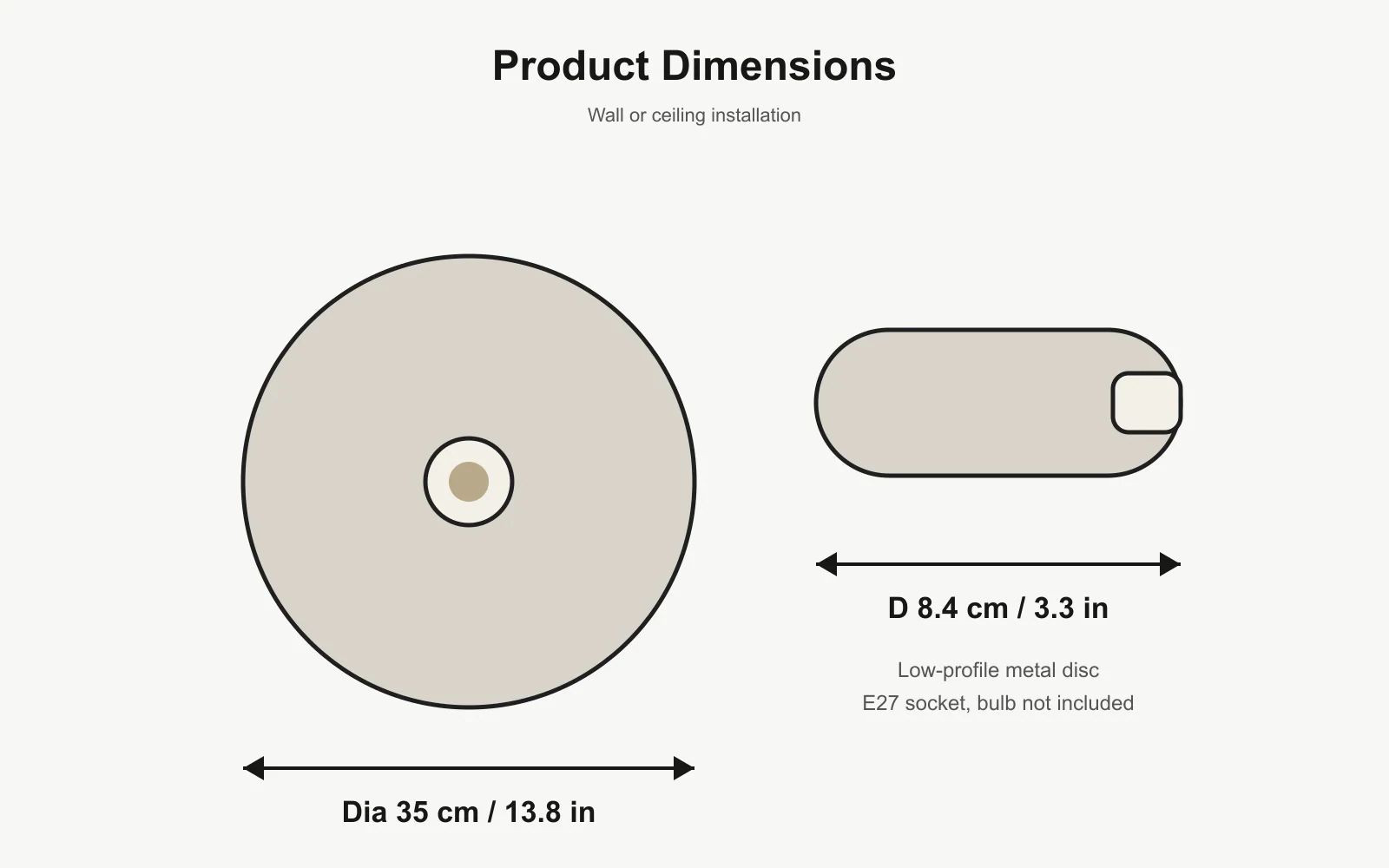 Orson product dimensions