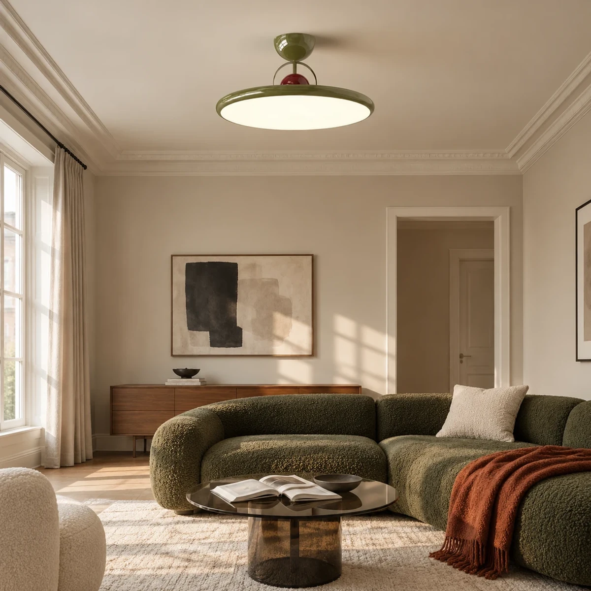 Aurelia Low-Profile LED Disc Ceiling Light