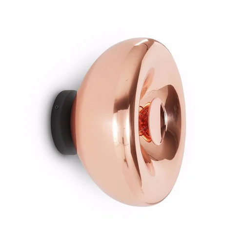 Rose gold finish studio image