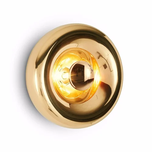 Gold finish studio image