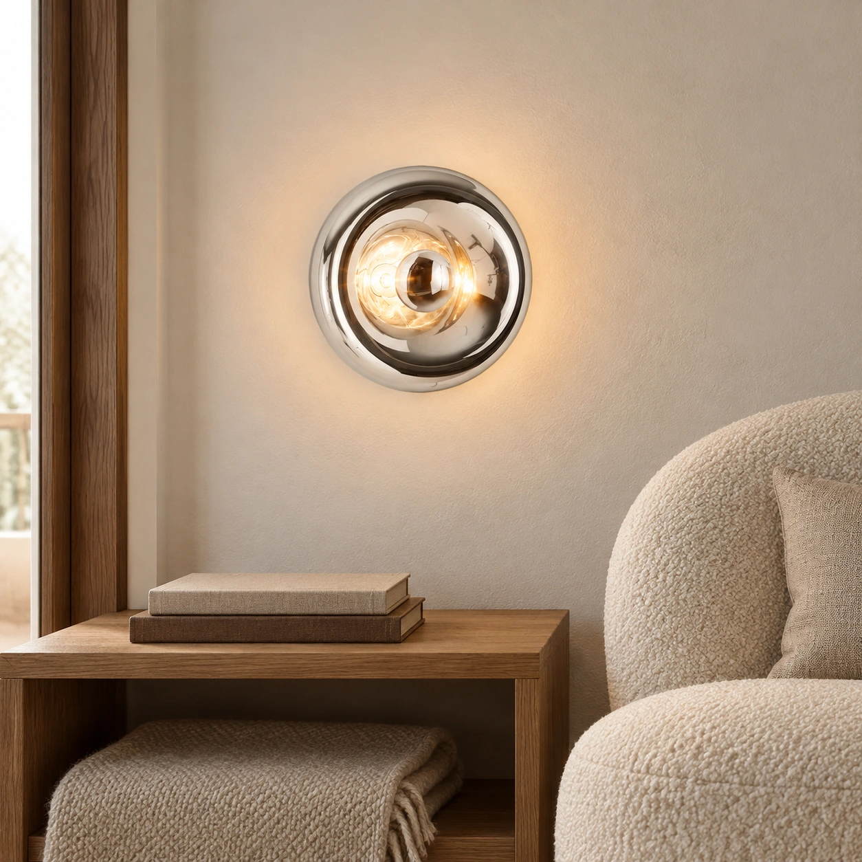 Chrome reading corner