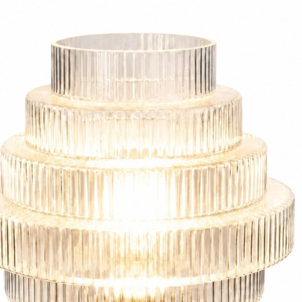 Florin Ribbed Glass Table Lamp product image