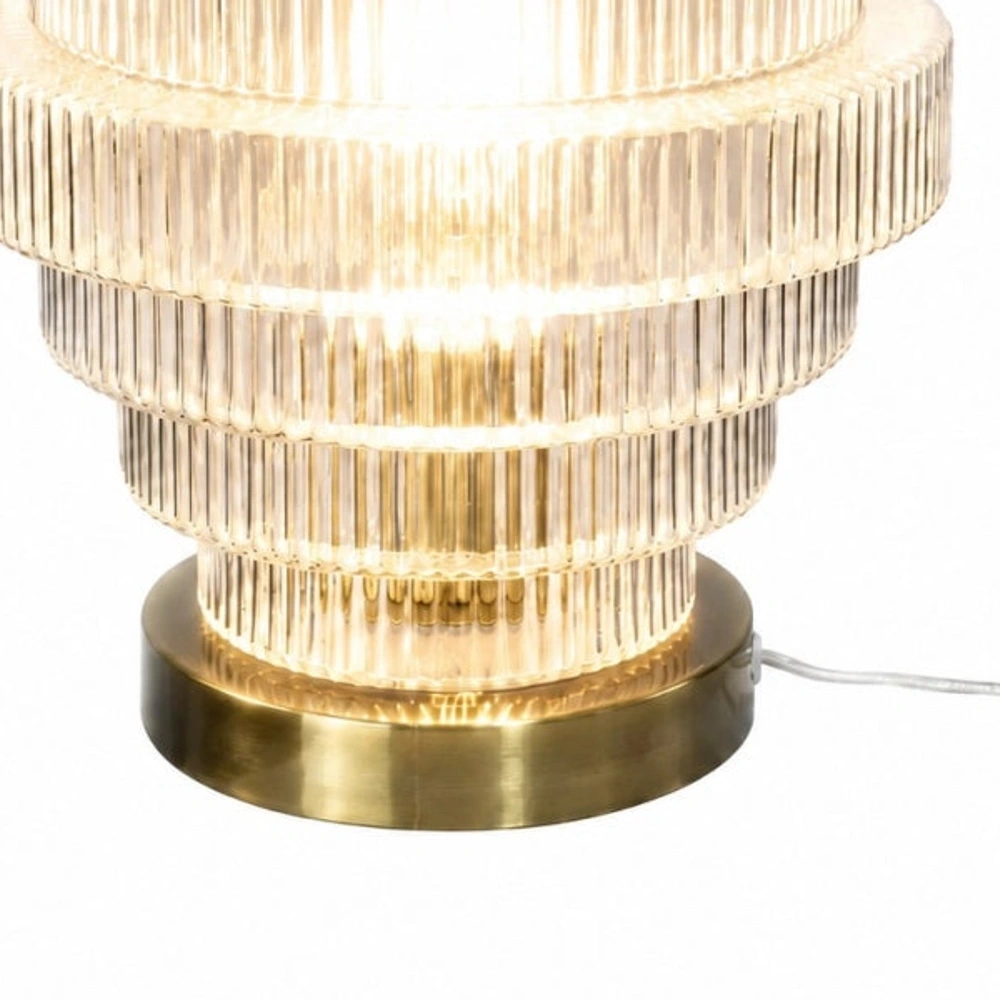 Florin Ribbed Glass Table Lamp product image